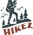 Hikez hiking website logo